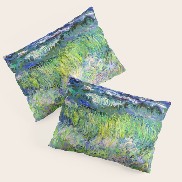 Claude Monet Sea at Pourville Pillow Sham Gallery Image 3