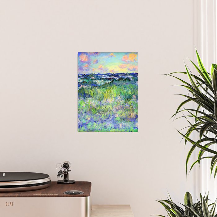 Claude Monet Sea at Pourville Poster Gallery Image 2