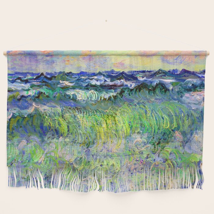 Claude Monet Sea at Pourville Wall Hanging Gallery Image 1