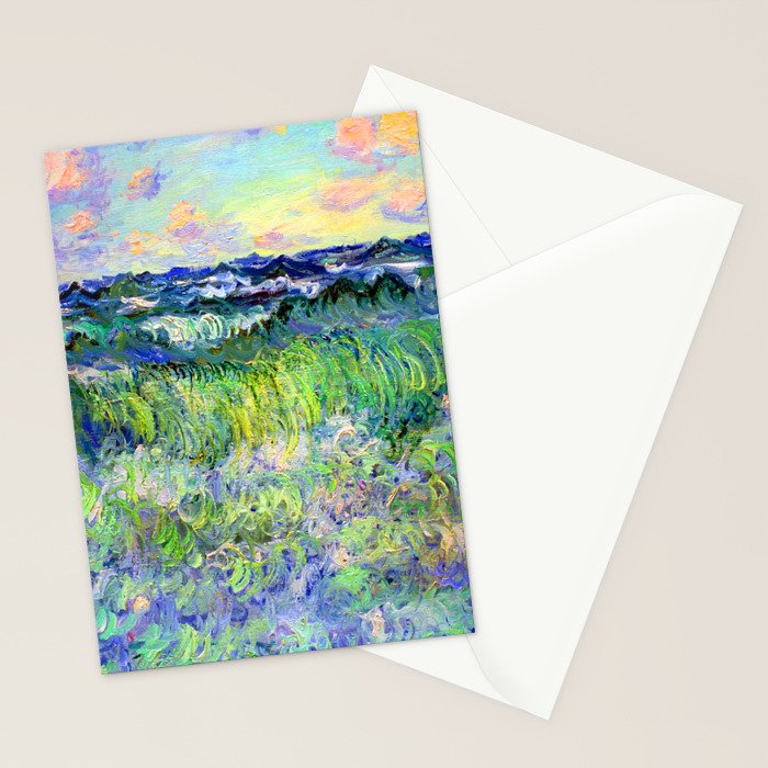 Claude Monet Sea at Pourville Stationery Card Gallery Image 2