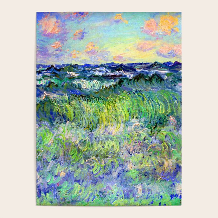 Claude Monet Sea at Pourville Poster Gallery Image 4