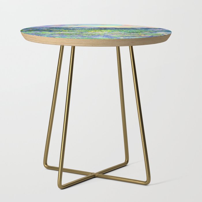 Claude Monet Sea at Pourville Side Table Gallery Image 1