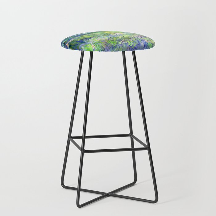 Claude Monet Sea at Pourville Stool Gallery Image 1
