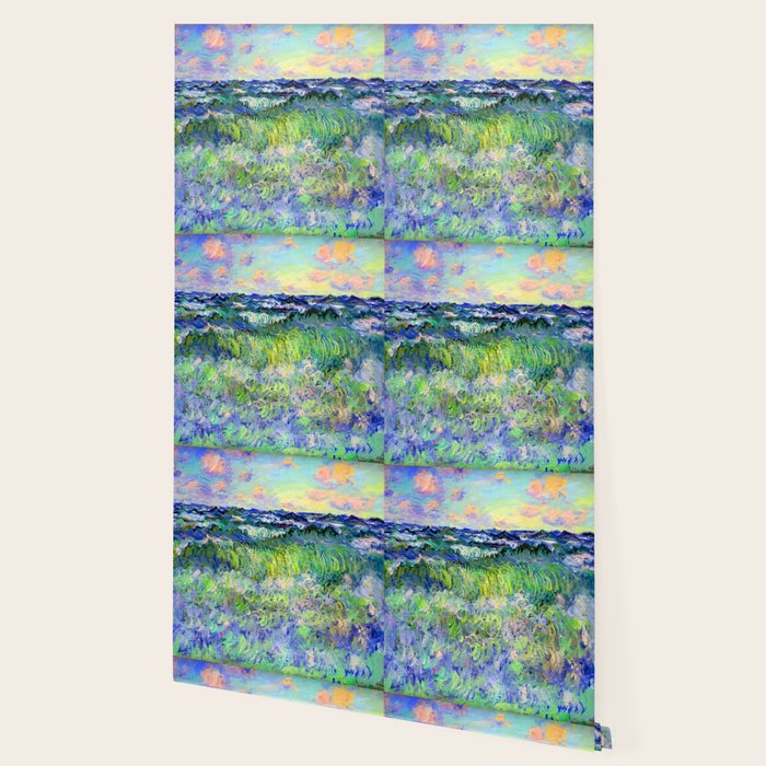 Claude Monet Sea at Pourville Wallpaper Gallery Image 2