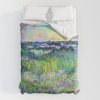 Claude Monet Sea at Pourville Duvet Cover Gallery Image 6