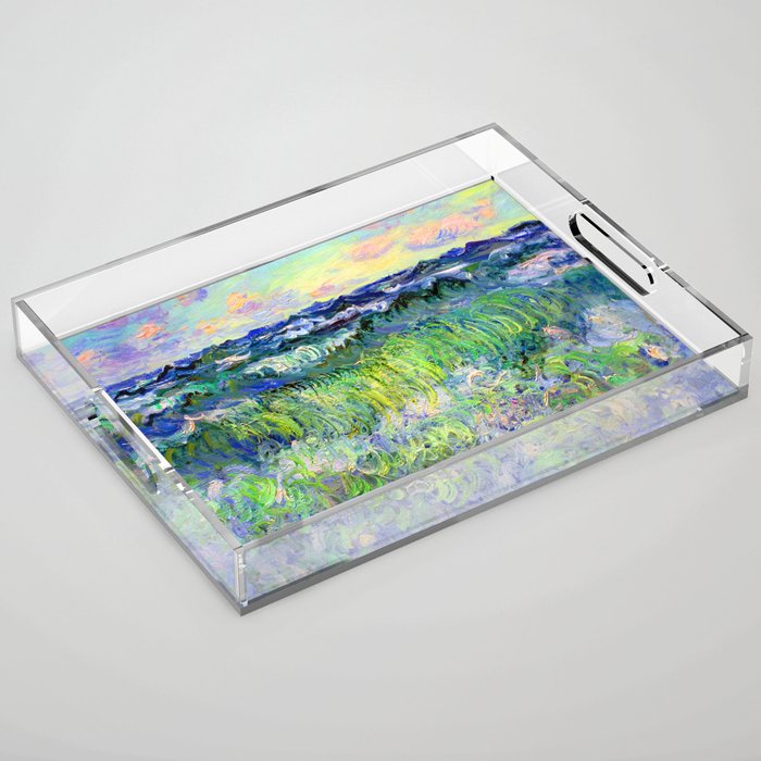 Claude Monet Sea at Pourville Acrylic Tray Gallery Image 1