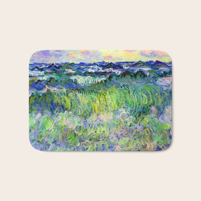 Claude Monet Sea at Pourville Bath Mat Gallery Image 1