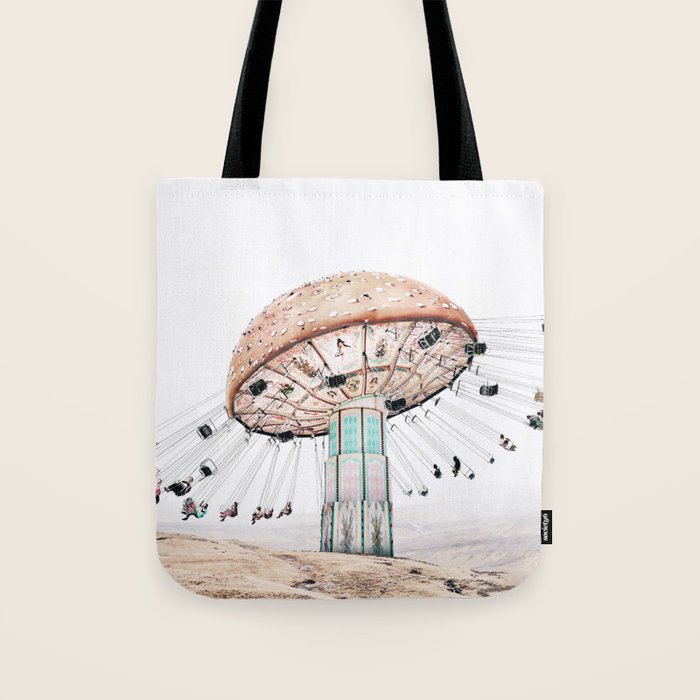 Mushroom Carousel Tote Bag Gallery Image 1