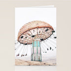 Mushroom Carousel Stationery Card Gallery Image 2