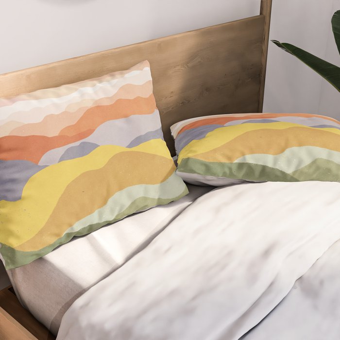 Landscape No7 Pillow Sham Gallery Image 2