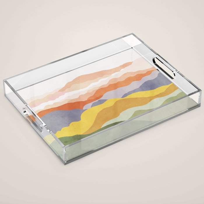 Landscape No7 Acrylic Tray Gallery Image 1