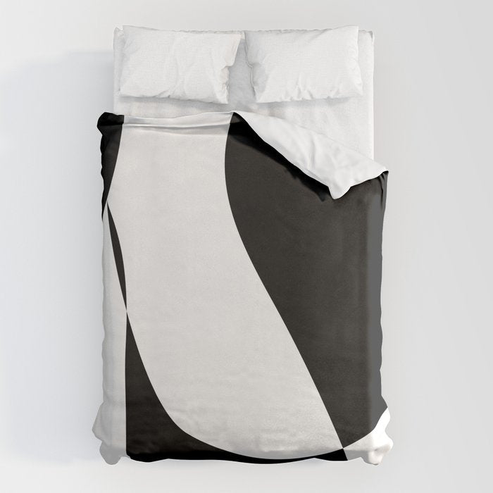 Minimalist Black and White 82 Duvet Cover Gallery Image 6