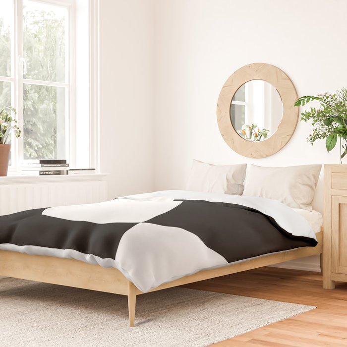 Minimalist Black and White 82 Duvet Cover Gallery Image 2