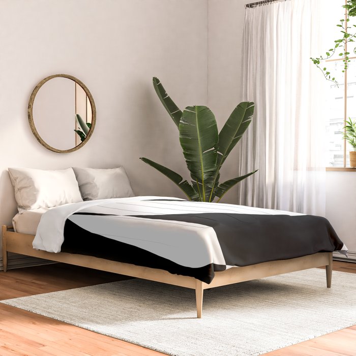 Minimalist Black and White 82 Comforter Gallery Image 2