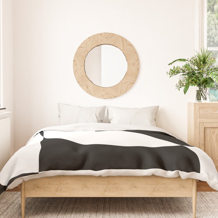 Minimalist Black and White 82 Duvet Cover Gallery Image 3