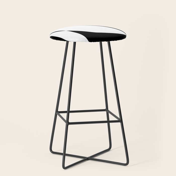 Minimalist Black and White 82 Stool Gallery Image 1