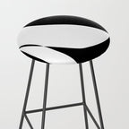 Minimalist Black and White 82 Stool Gallery Image 2