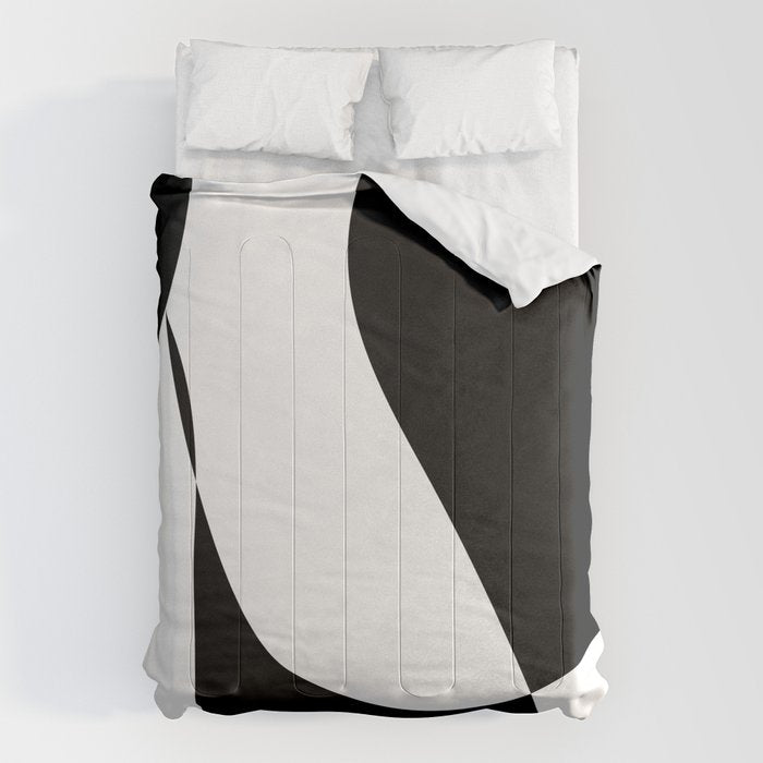 Minimalist Black and White 82 Comforter Gallery Image 6