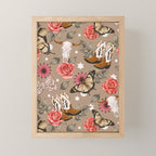 Cowboy Spirit Blooms Mini Art Print Gallery Image 1