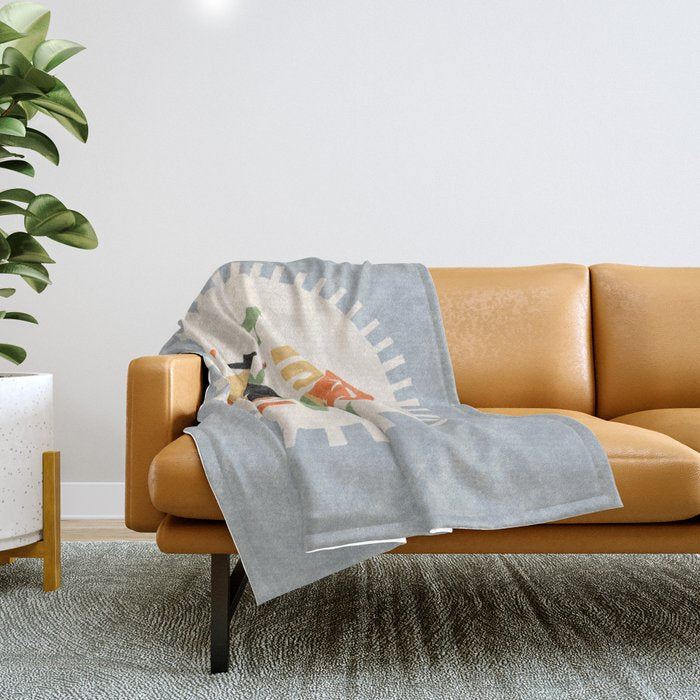 Desert Cowgirl Throw Blanket Gallery Image 1
