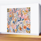 Colorful Jungle Garden Wall Mural Gallery Image 2