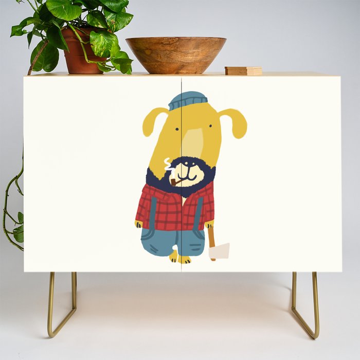 Rugged Roger - the lumberjack Credenza Gallery Image 1