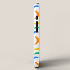 Colorful abstract brush stroke art pattern iPhone Case Gallery Image 2