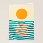 Ocean current Stationery Card Gallery Image 2