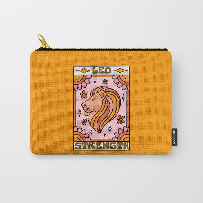 Leo Tarot Card Carry All Pouch Gallery Image 1