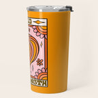 Leo Tarot Card Travel Mug Gallery Image 2