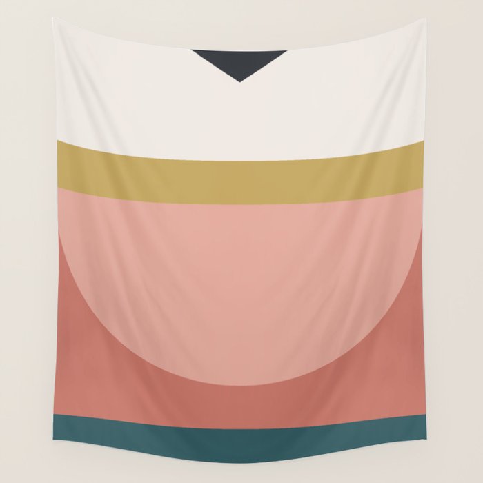 Maximalist Geometric 03 Wall Tapestry Gallery Image 1
