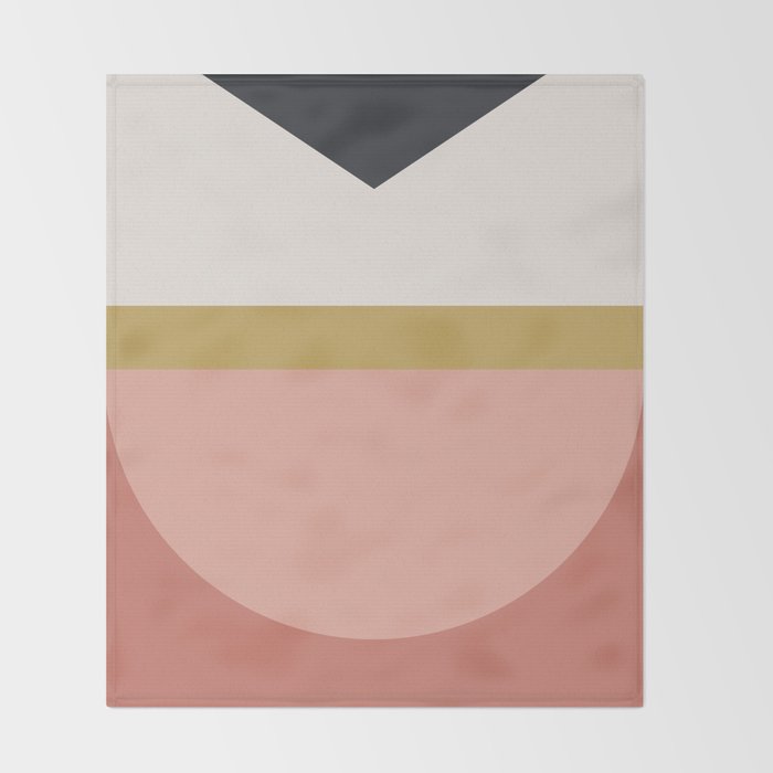 Maximalist Geometric 03 Throw Blanket Gallery Image 2
