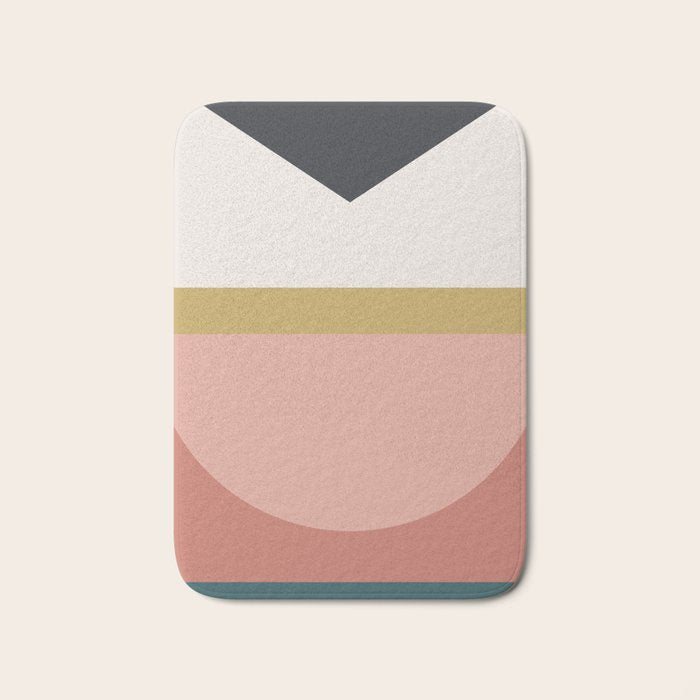 Maximalist Geometric 03 Bath Mat Gallery Image 1