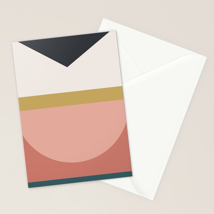Maximalist Geometric 03 Stationery Card Gallery Image 2