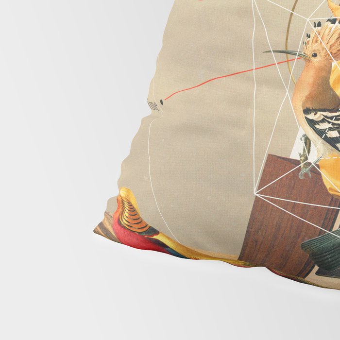 Yellow Echoes of Time Pillow Sham Gallery Image 4
