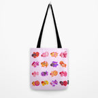 Flower goldfish - bright Tote Bag Gallery Image 2