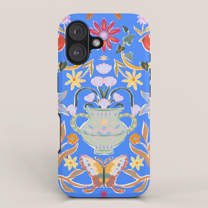 Blue Magical Garden iPhone Case Gallery Image 1