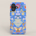 Blue Magical Garden iPhone Case Gallery Image 1