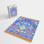 Blue Magical Garden Jigsaw Puzzle Gallery Image 2