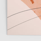 Abstract Sherbet Shapes Of Orange And Yellow. Poster Gallery Image 3