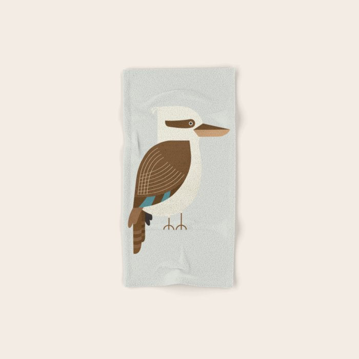 Whimsy Laughing Kookaburra Bath Towel Gallery Image 1