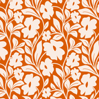 Tropical Vines Pattern - Terracotta Coffee Mug Gallery Image 2