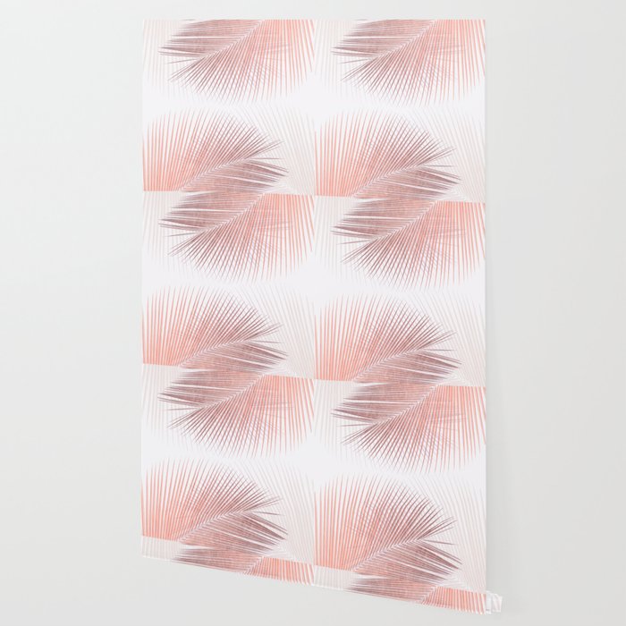 Palm leaf synchronicity - rose gold Wallpaper Gallery Image 2