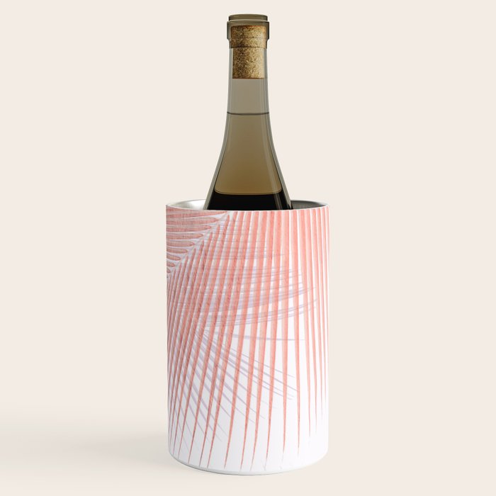 Palm leaf synchronicity - rose gold Wine Chiller Gallery Image 3