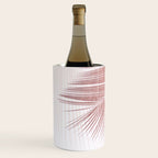 Palm leaf synchronicity - rose gold Wine Chiller Gallery Image 2