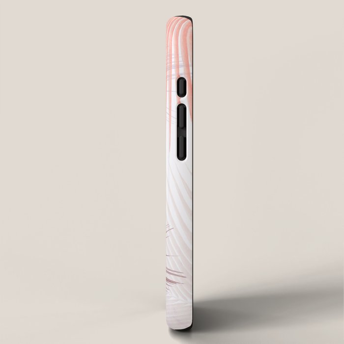 Palm leaf synchronicity - rose gold iPhone Case Gallery Image 2