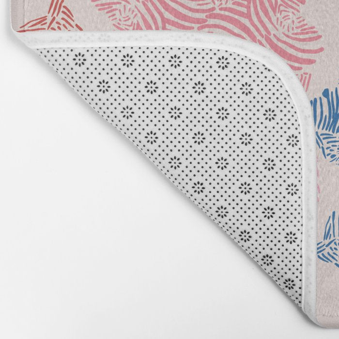 Fun Zebra Bath Mat Gallery Image 2