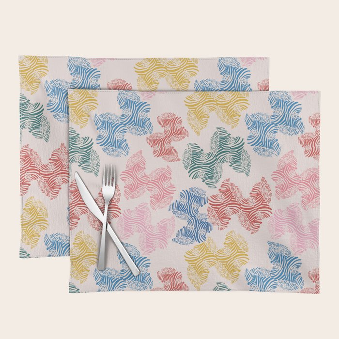 Fun Zebra Placemat Gallery Image 1