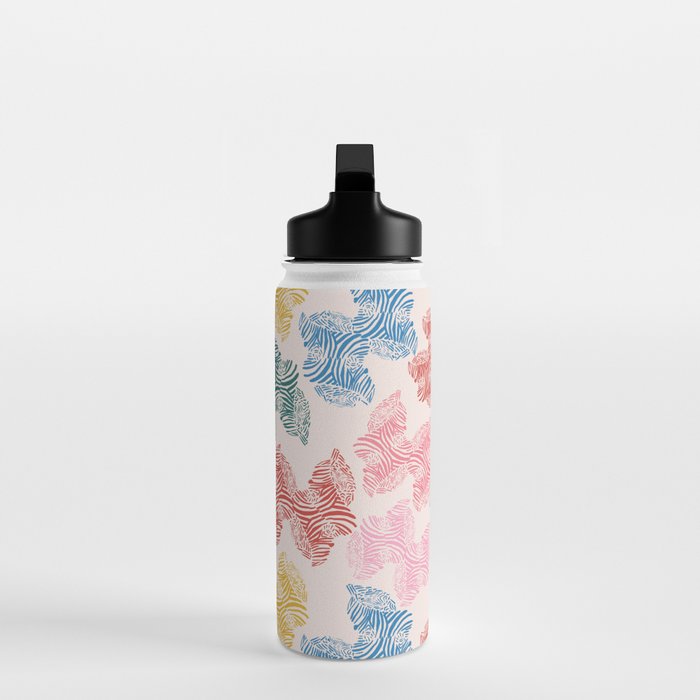 Fun Zebra Water Bottle Gallery Image 3