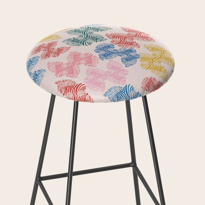 Fun Zebra Stool Gallery Image 2